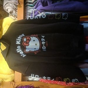 Black hello kitty hoodie